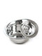Zaros Decorative Aluminum Bowl Silver 5cm
