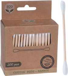 Biodegradable Bamboo Cotton Swabs 200 Pcs