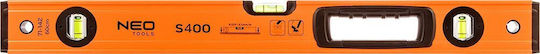 Aluminum Level S 400 3 Vials 2 Handles 60cm T N71-142
