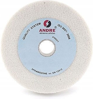 Andre Flat Grinding Wheel 250mm X 25mm X 76mm 99a80k7ve01-35 White "type 1"