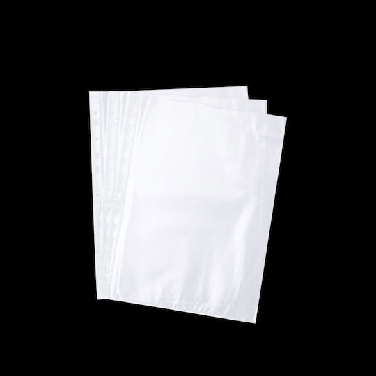 Deli Binder Pocket P Reinforced Glossy PP 40 Micron 50 Pieces