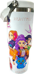 K-Pop Demon Hunters Thermos Kinder Trinkflasche...