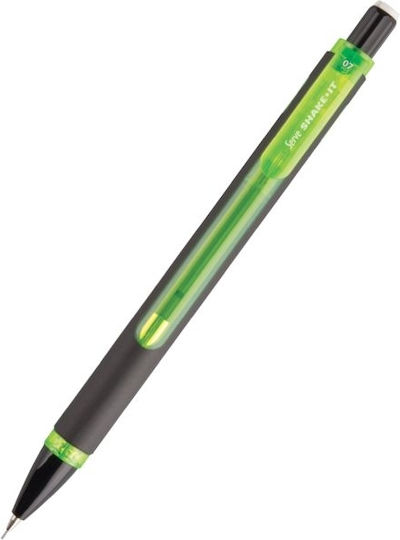 Μηχανικό Μολύβι Γόμα Πράσινο 0.7mm Serve Shake It