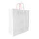 thessPACK Χερούλι Χάρτινη Τσάντα για Δώρο Λευκή 12x41x32εκ.