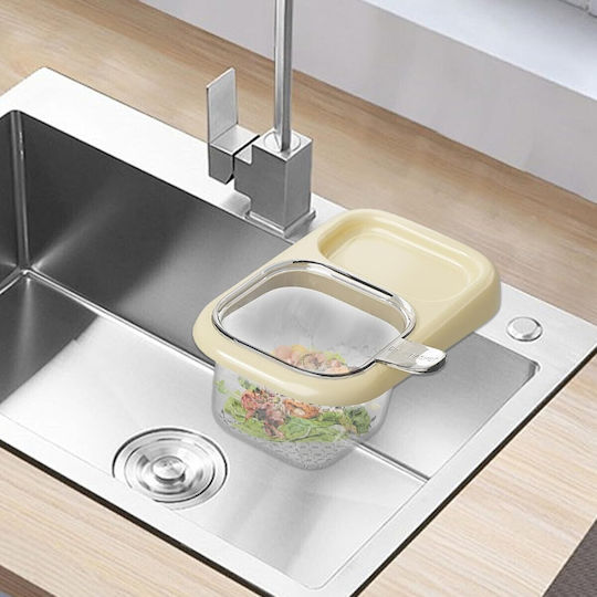 Alista Home Suport Pentru Burete Din Plastic Bej 22x13x8.5cm