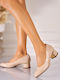 Damentaschen Pumps mit Khaki Absatzhöhe