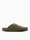 Leder Herren Hausschuhe Khaki
