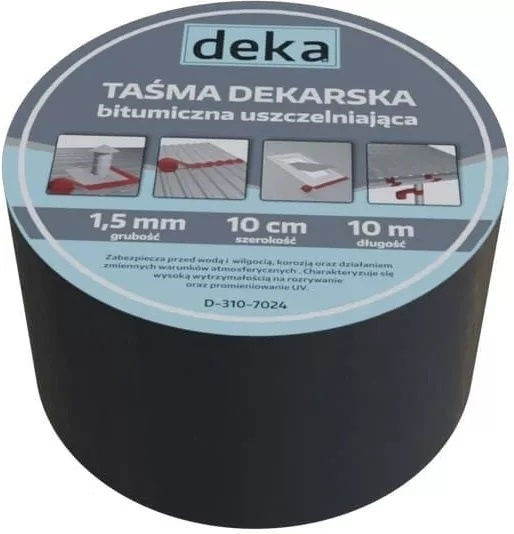 Deka Roofing Sealing Tape Alubutyl 10cm*10m Anthracite D-410-7010