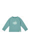 Little Dutch Kids Swimwear Rashguard With Long Sleeve Ocean Green