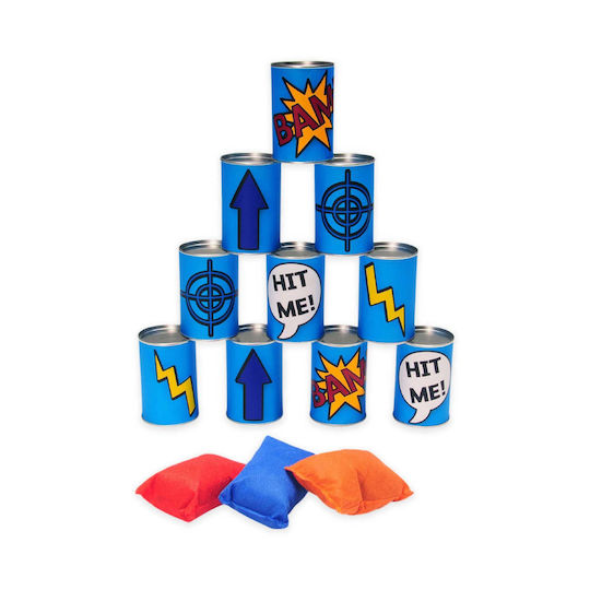 BS Toys Παιχνίδι Ρίψης Στόχου Εξωτερικού Χώρου Tin Throwing