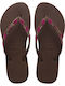 Flip Flops in Brown Colour