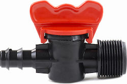 Valve 16mm 1/2" Drip Line Hose Garden Irrigation System