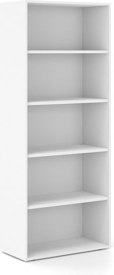 Bookcase Off-White 80x40x200cm
