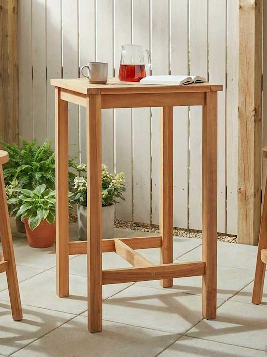 Bar-Tisch Für Kleine Außenbereiche 60x60cm