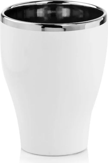 Polnix Каспо Керамично Бяло 14x14см