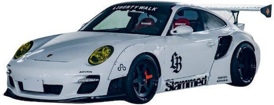 Model Mașină Porsche Lb-Works Turbo Alb 2024 Scara 1:18 Gt Spirit Gt958