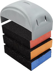 Set Abrasive Sponges Handle 60 120 180 Rollingdog Set Abrasive Sponges Handle 60 120 180 Rollingdog