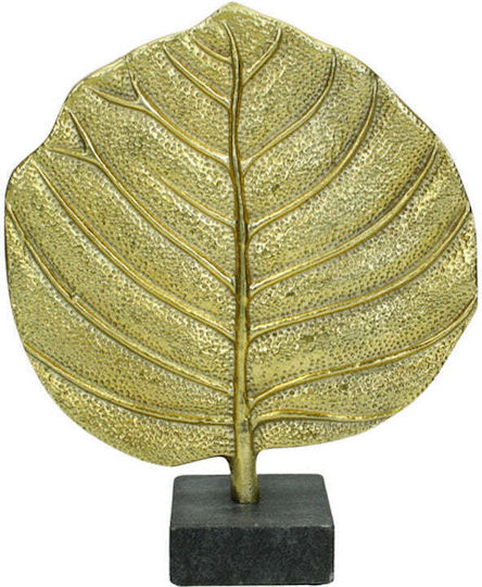 Ornament Aluminium Gold 25x8x28cm