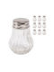 Relaxdays Relaxdays Salz Pfeffer Set Metallisch 10 Stück