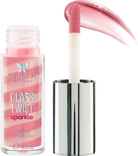 Glass Twist Sparkle Luciu de Buze Sensopro Milano Sweetie