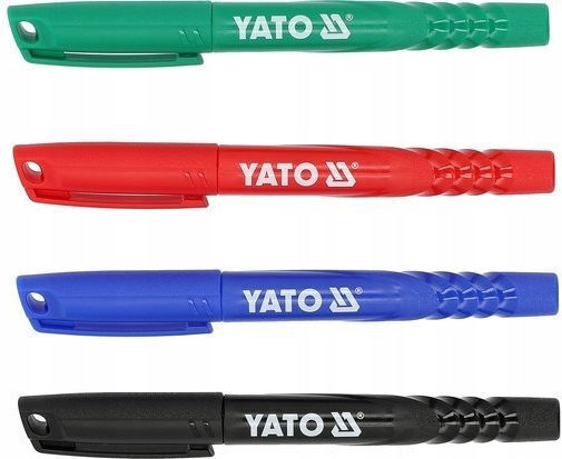 Yato Прозрачни Маркери за Рисуване 13mm Професионални Комплект 36бр