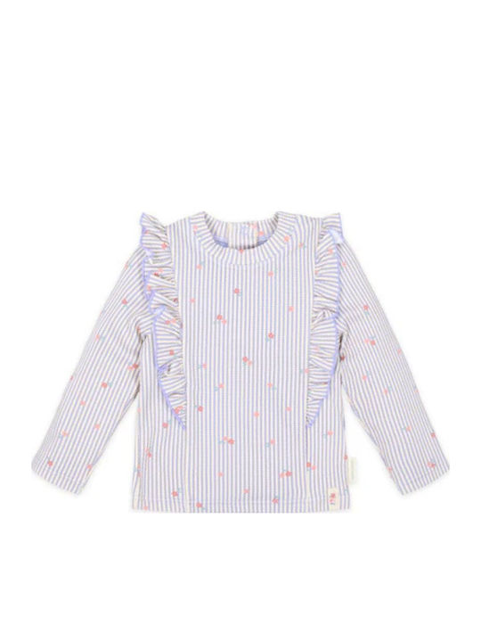 Little Dutch Kids Swimwear Rashguard with Long Sleeve Purple