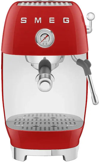 Smeg Μηχανή Espresso 1650W Πίεσης 15bar ECF03RDEU