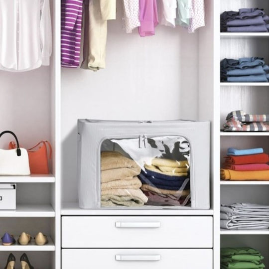 Stoff Aufbewahrungsbox Für Decke Bettdecke In Grau Farbe