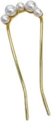 Pearl Hairpin Special Occasions Gold