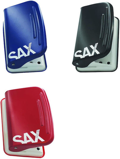 Locher Sax 10 Blätter 9,5x6cm Sax 218 Rote