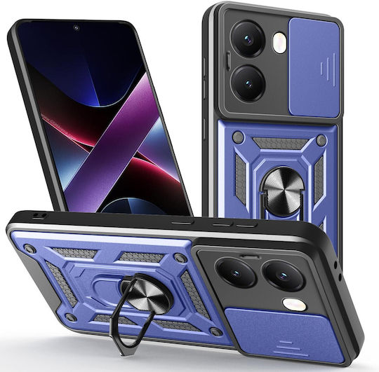 Forcell Xiaomi Poco X7 Pro 5g Sliding Camshield Θήκη Σκληρή Blue