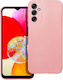 Forcell Samsung Galaxy A55 5G Matt Silikon Handyhülle Blassrosa