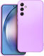Forcell Samsung Galaxy A55 5g Metallic Θήκη Σιλικόνης Purple