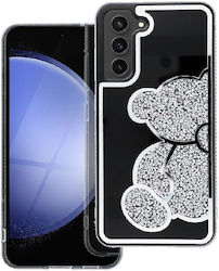 Silikon Handyhülle Teddy Bear Samsung Galaxy A26 5G Silber