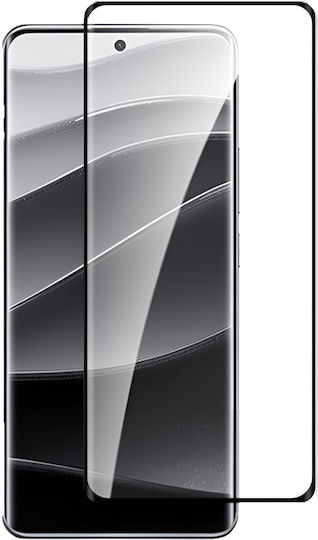 Xiaomi Redmi Note 14 Pro Plus Προστασία Οθόνης Μαύρο Περίγραμμα Full Face Tempered Glass