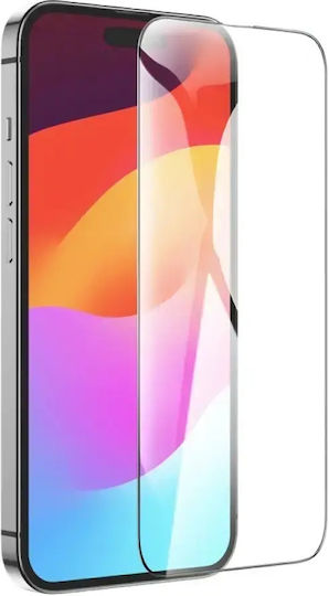 Tempered Glass Hoco Premium Series G14 0.33mm Hd Full Screen Large Arc Edges Protection Hd 3d Apple Iphone 15 Pro