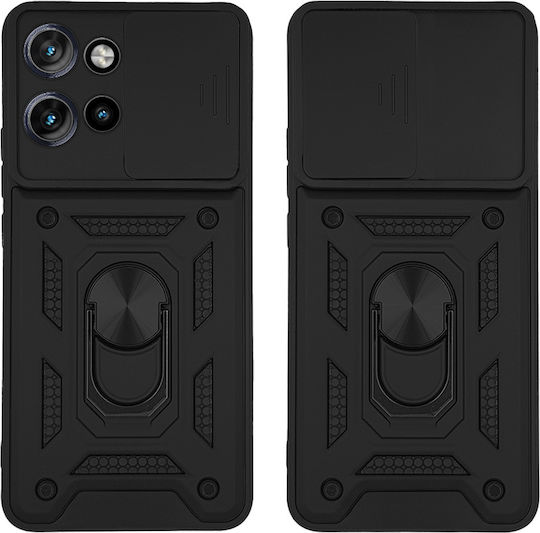 Ring Armor Campro Case Sonique Motorola Edge 50 5g Black