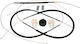 Renault Megane Ii 02-09 2/3 Door H B Coupe Window Regulator Repair Kit Front Right