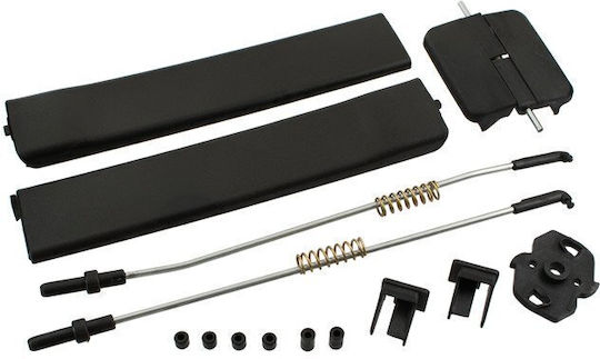 Vw T5 03-09 Sliding Door Glass Repair Kit Left = Right Complete Set
