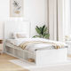 vidaXL Wooden Bed Headboard White 82x100cm