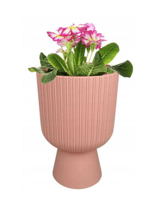 Form Plastic Flower Pot Plastic Light Pink