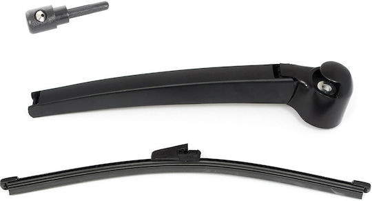 Seat Leon Ii 05-12 Rear Wiper Arm + Blade + Rear Window Washer Nozzle 2 Pcs Set