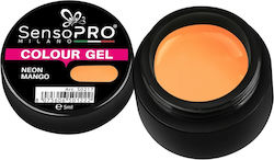 Gel UV Neon Mango Colorat 5ml Sensopro Milano