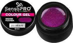 Insane Fuchsia Colored Uv Gel 5ml Sensopro Milano