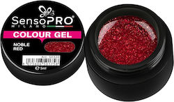Noble Red Colored Uv Gel 5ml Sensopro Milano