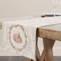 Decorative Table Runner 40x150 Cm 100% Cotton Floral Cena