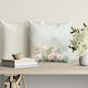 Decorative Pillowcase 45x45 Cm 100% Cotton Romeo Pink Peonies