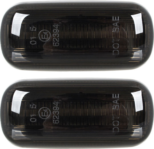 Audi A4 B7 04-08 LED Страничен Поворотен Светлина Тъмни Динамични 2 Бройки Комплект