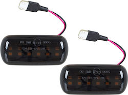 Φλας Led για Audi A4 / A3 / S3 / S4 / RS4 / A6 / S6 / RS6 / A8 / TT Citroen C5 / C6 Kia Roadster Mini Roadster 00-04 2τμχ