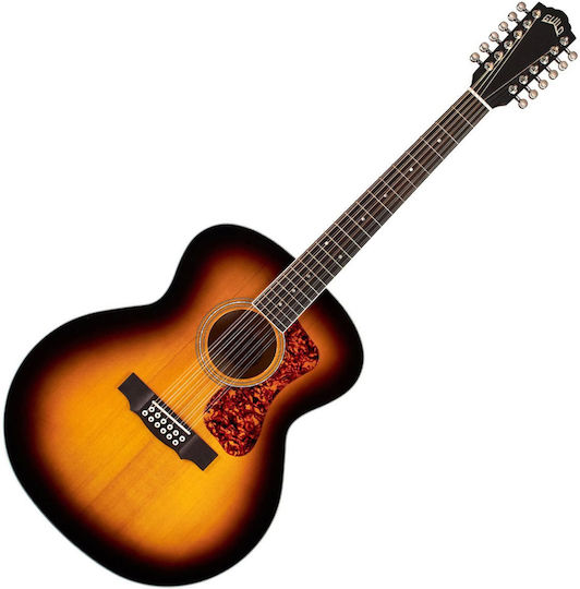 Guild Chitară Electroacustică Deluxe Sunburst